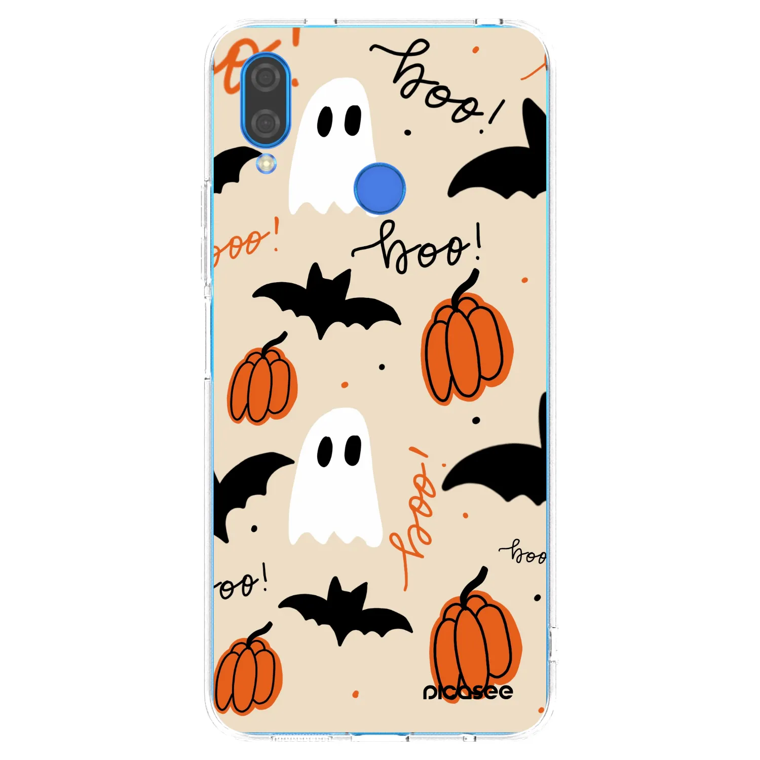Picasee Huawei Nova 3 Hülle - Transparentes Silikon - Halloween 26
