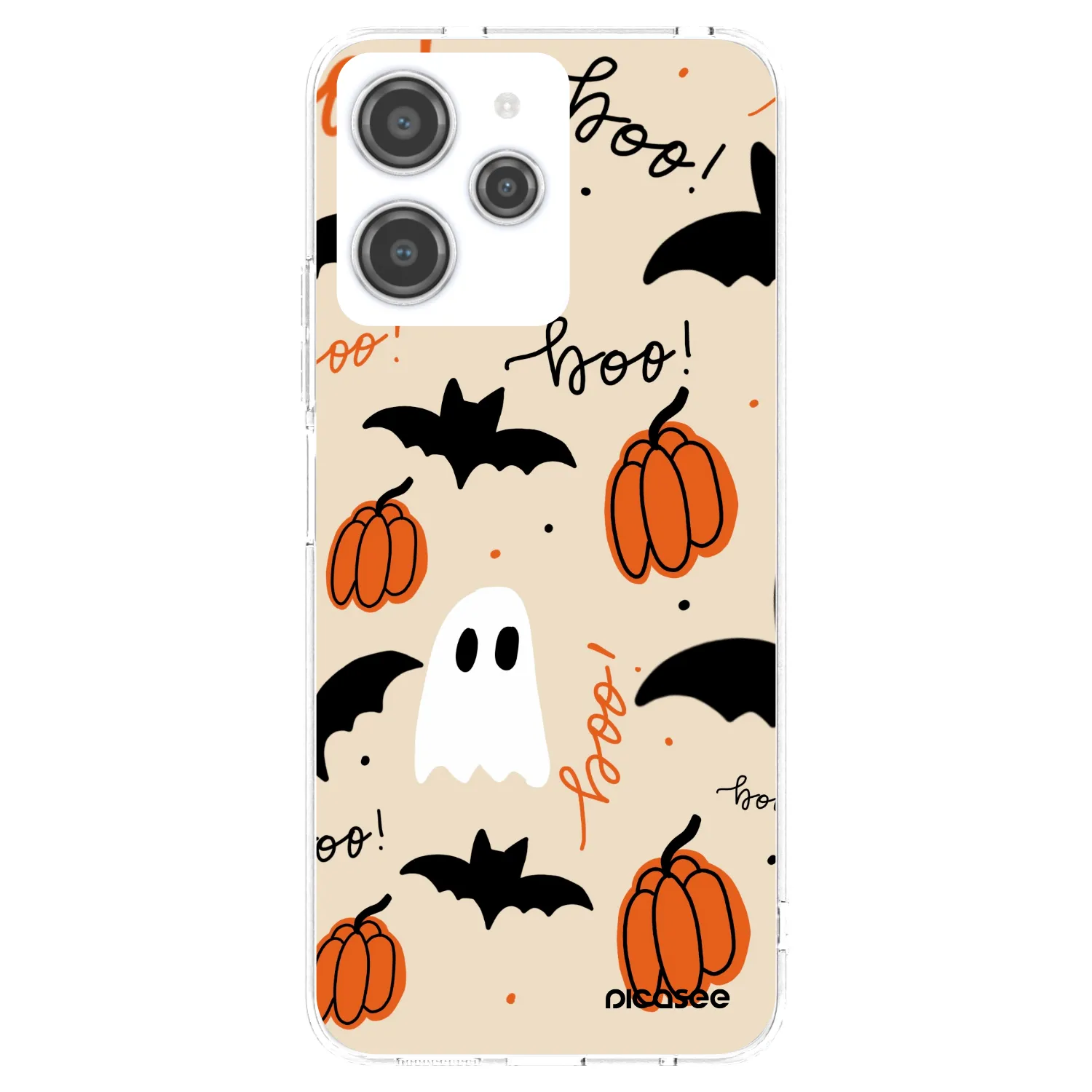 Picasee Xiaomi Redmi 12 4G Hülle - Transparentes Silikon - Halloween 26