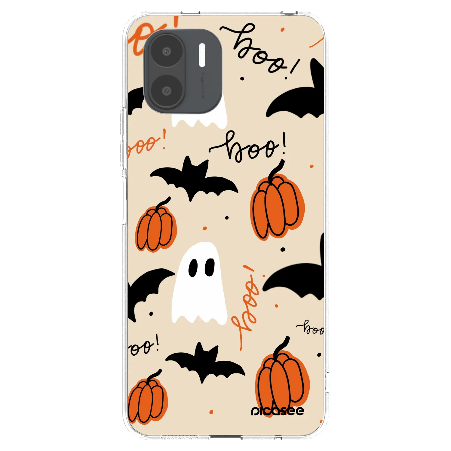 Picasee Xiaomi Redmi A2 Hülle - Transparentes Silikon - Halloween 26