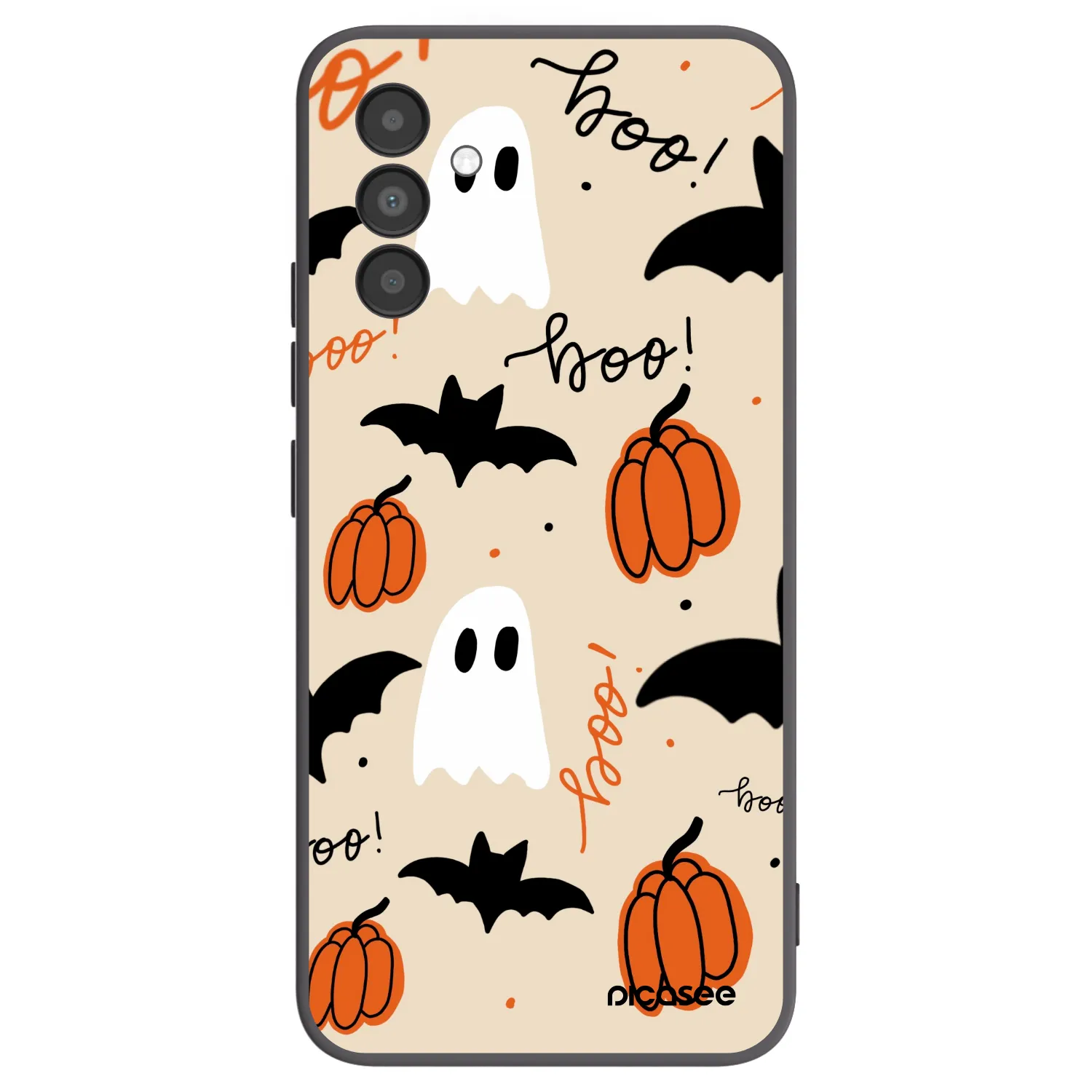 Picasee Samsung Galaxy A04s A047F Hülle - Schwarzes Silikon - Halloween 26