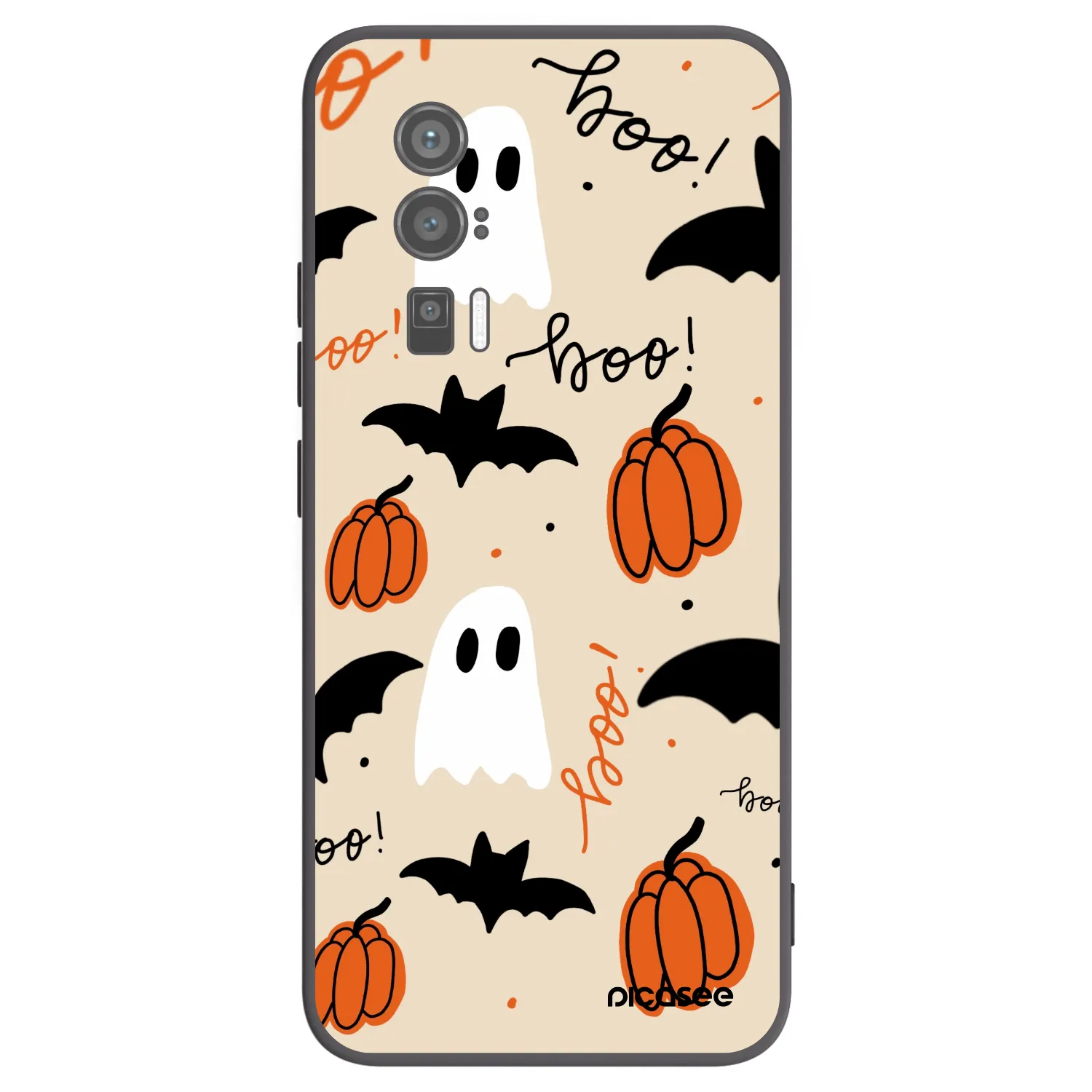 Picasee Xiaomi Poco F5 Pro 5G Hülle - Schwarzes Silikon - Halloween 26