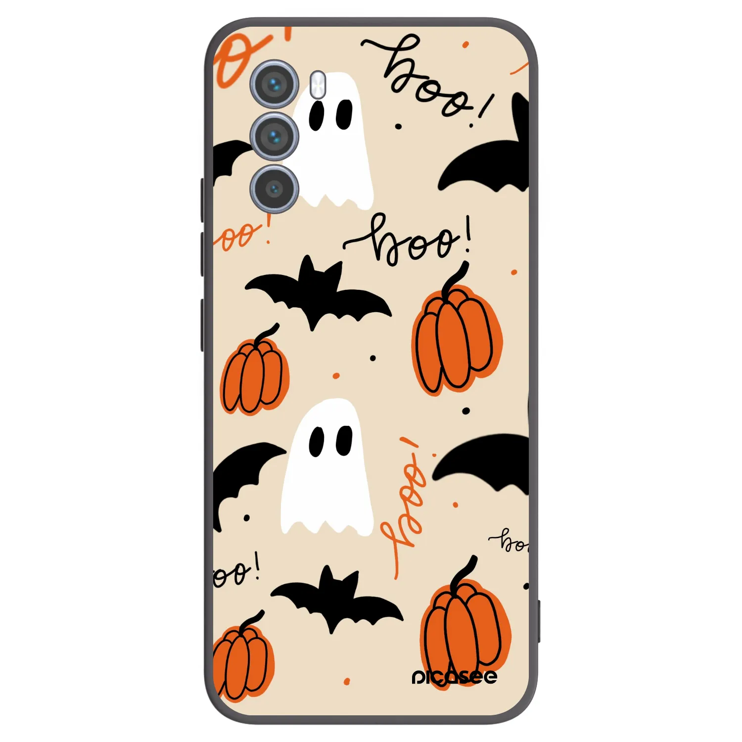 Picasee Motorola Moto G62 Hülle - Schwarzes Silikon - Halloween 26