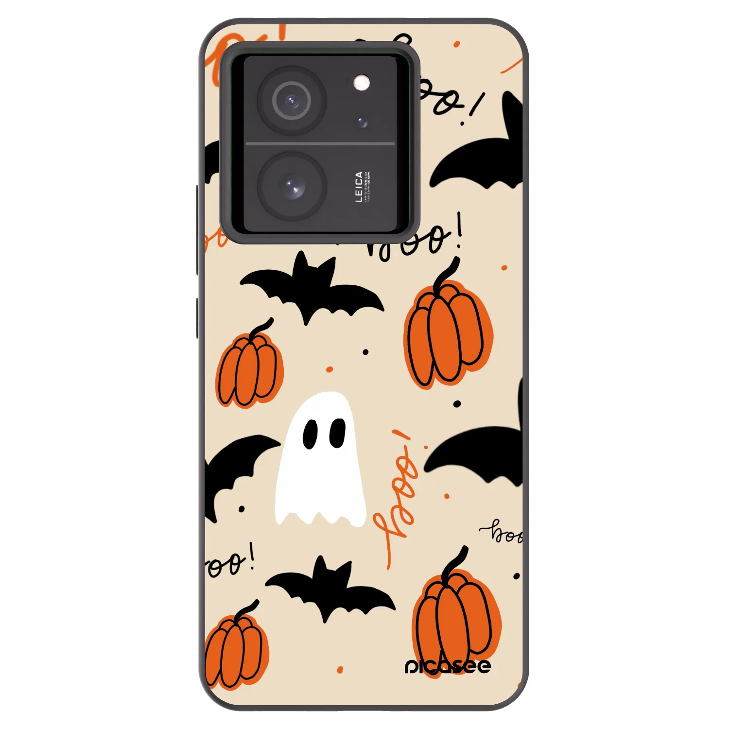 Picasee Xiaomi 13T Pro Hülle - Schwarzes Silikon - Halloween 26