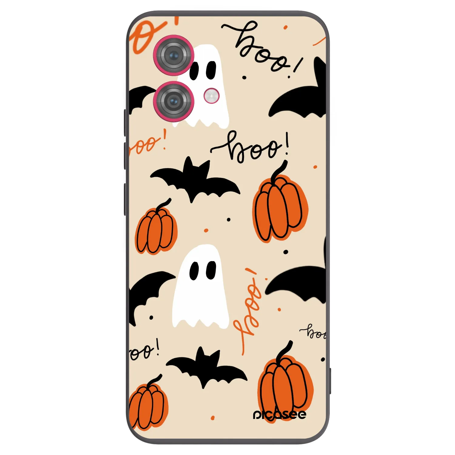 Picasee Motorola Moto G84 5G Hülle - Schwarzes Silikon - Halloween 26