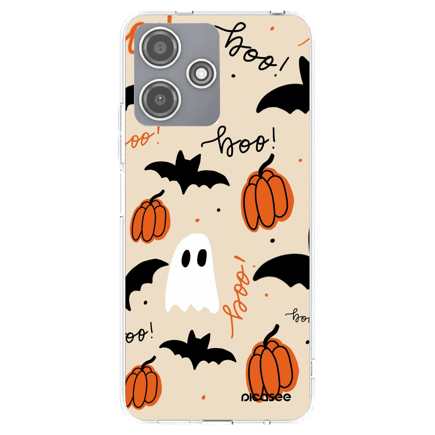 Picasee Xiaomi Redmi 12 5G Hülle - Transparentes Silikon - Halloween 26