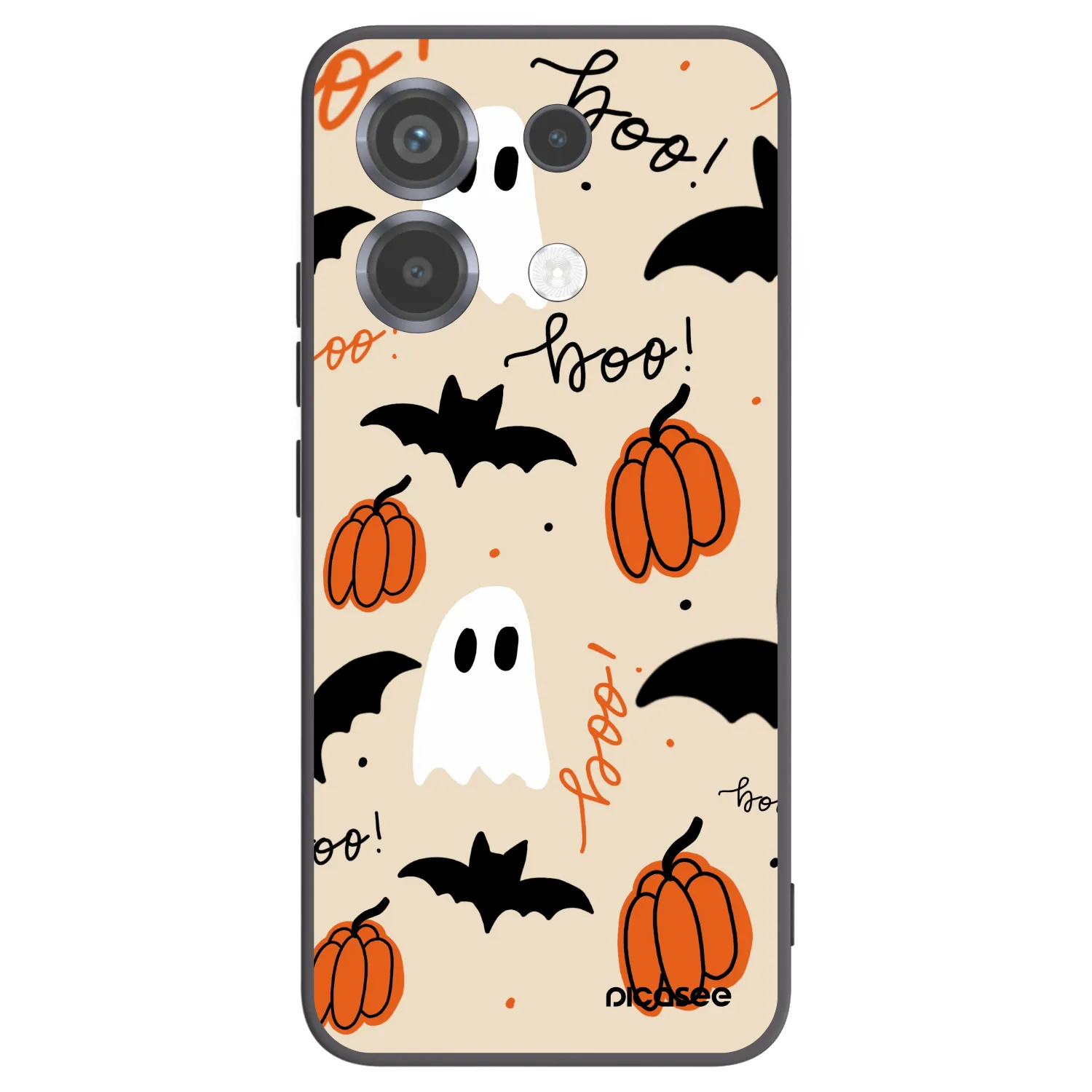 Picasee Xiaomi Poco X6 Hülle - Schwarzes Silikon - Halloween 26