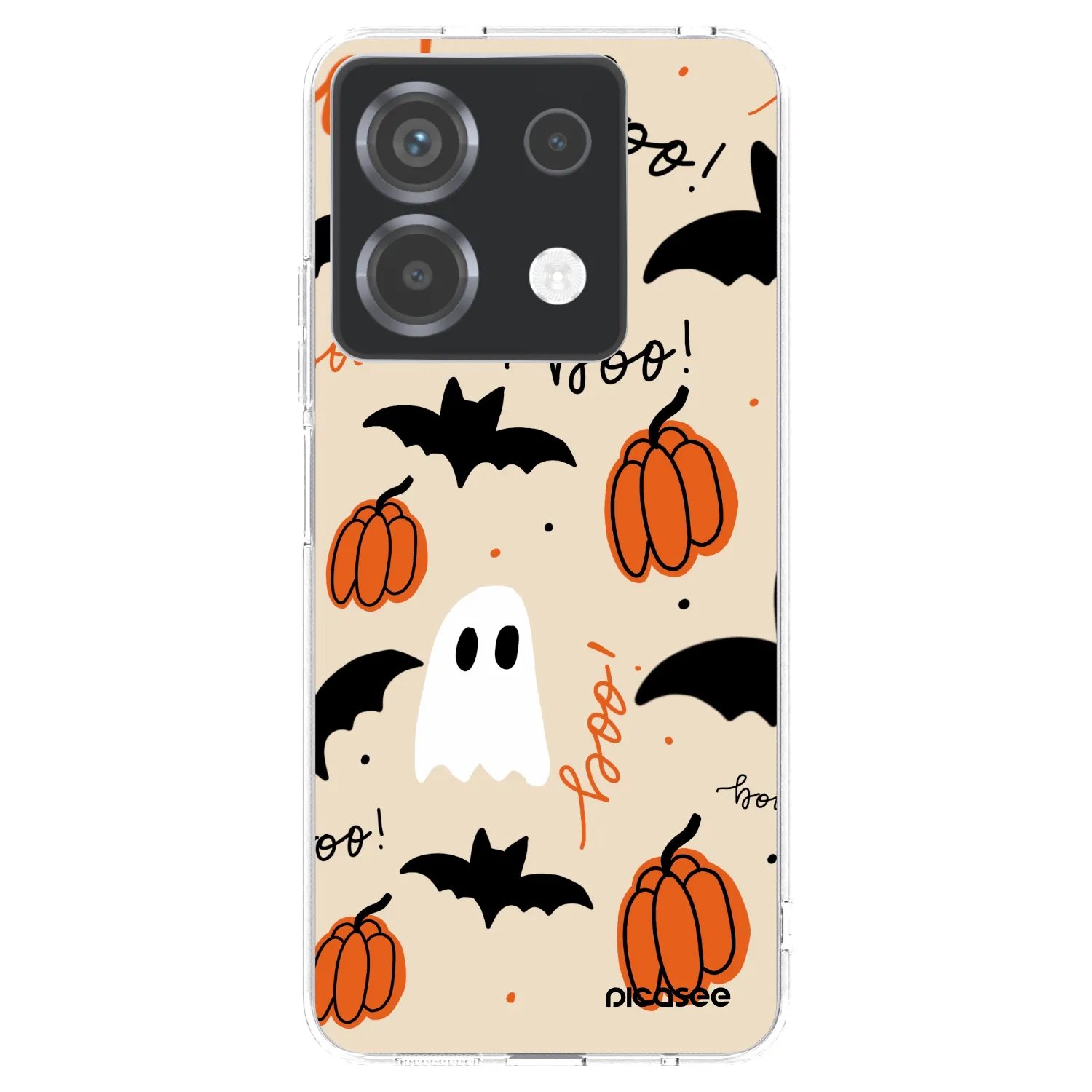 Picasee Xiaomi Poco X6 Hülle - Transparentes Silikon - Halloween 26