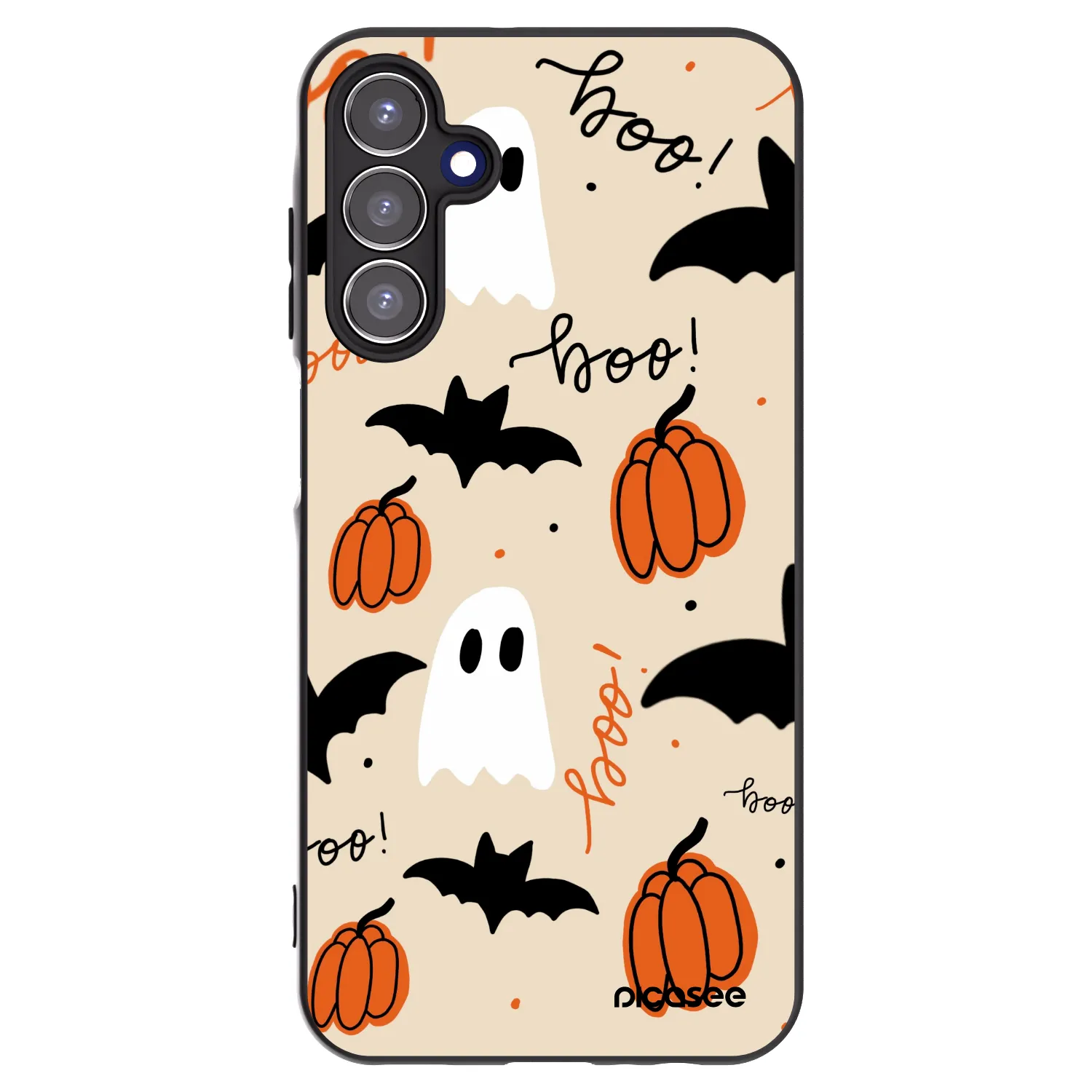 Picasee Samsung Galaxy A15 A156B 5G Hülle - Schwarzes Silikon - Halloween 26
