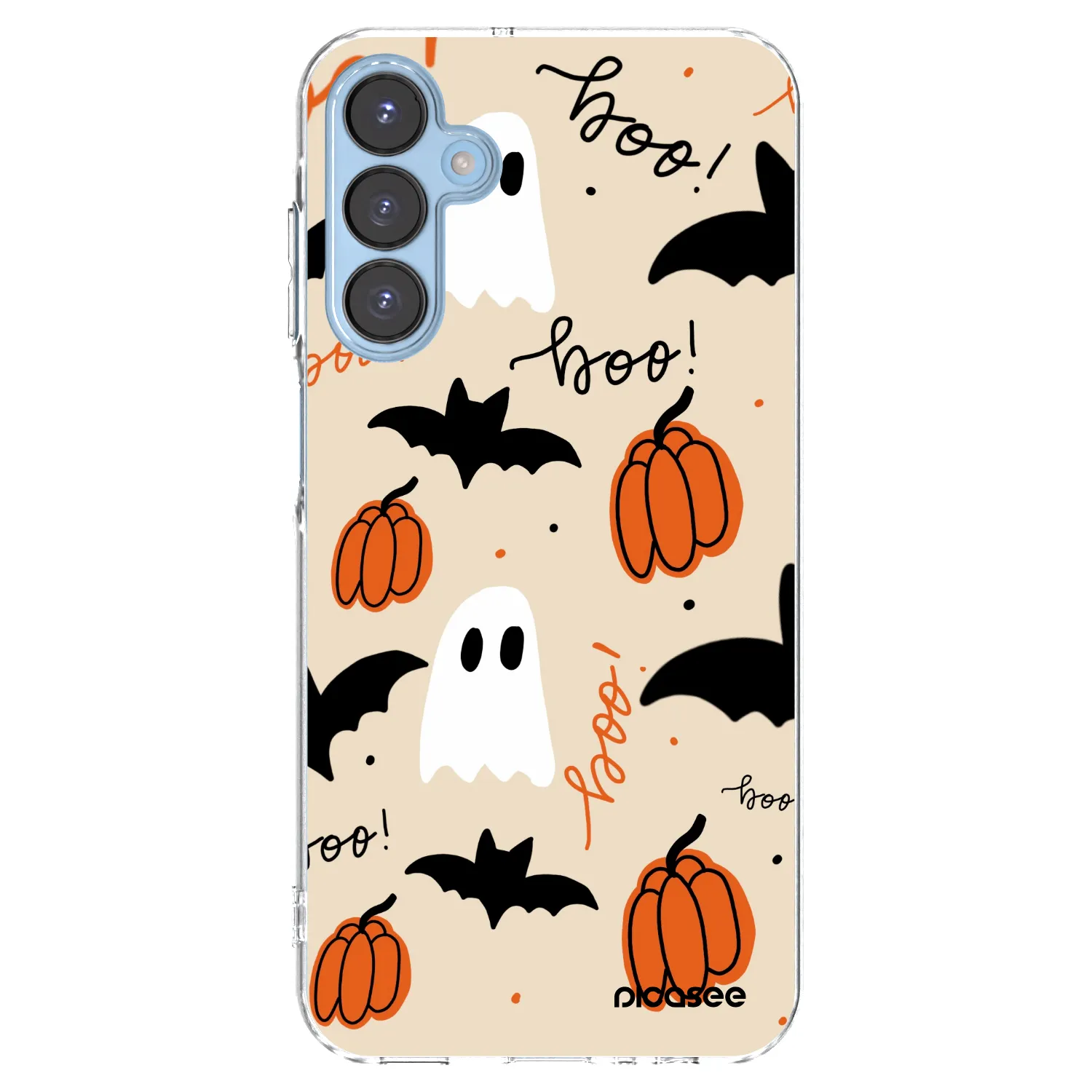 Picasee Samsung Galaxy A15 A156B 5G Hülle - Transparentes Silikon - Halloween 26