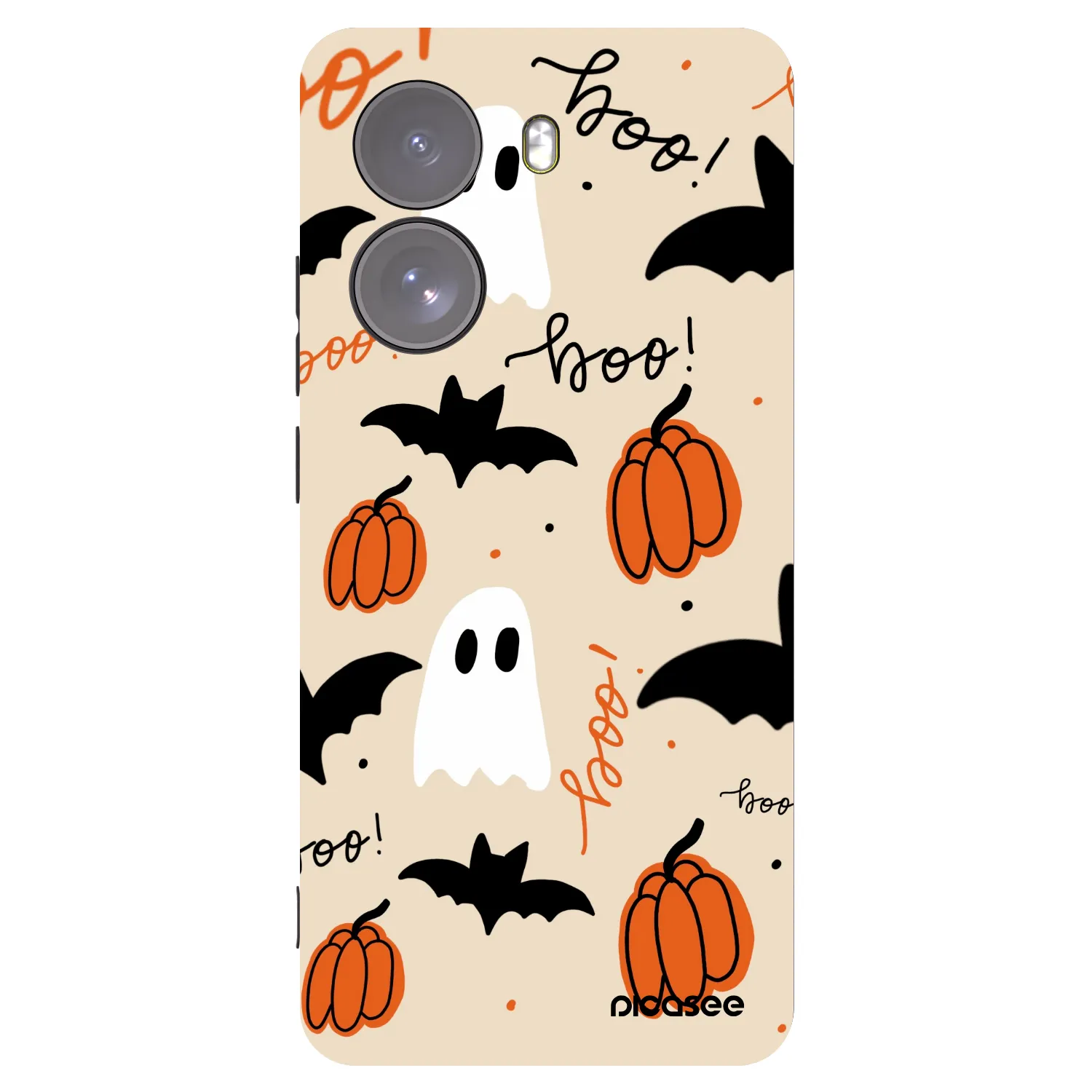 Picasee Xiaomi Poco X7 Hülle - Schwarzes Silikon - Halloween 26