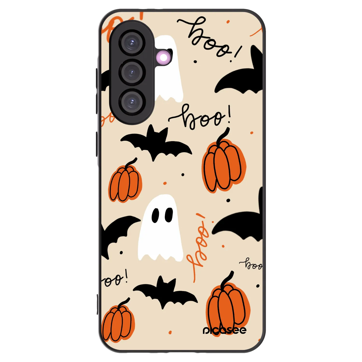 Picasee Samsung Galaxy A36 5G Hülle - Schwarzes Silikon - Halloween 26