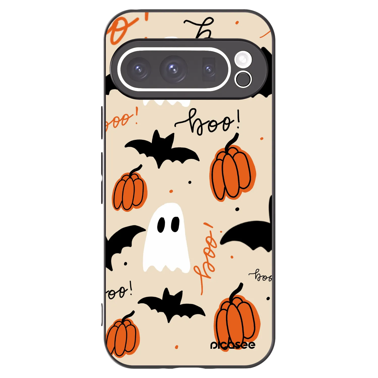 Picasee Google Pixel 9 Pro Hülle - Schwarzes Silikon - Halloween 26