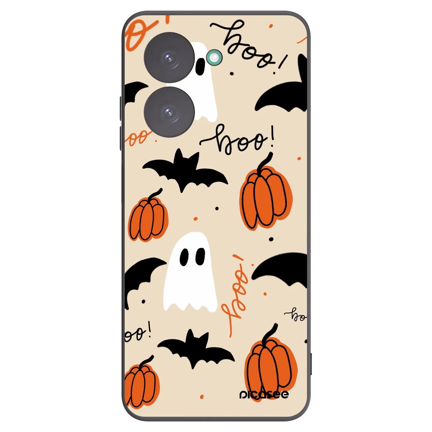 Picasee Xiaomi Redmi A5 Hülle - Schwarzes Silikon - Halloween 26