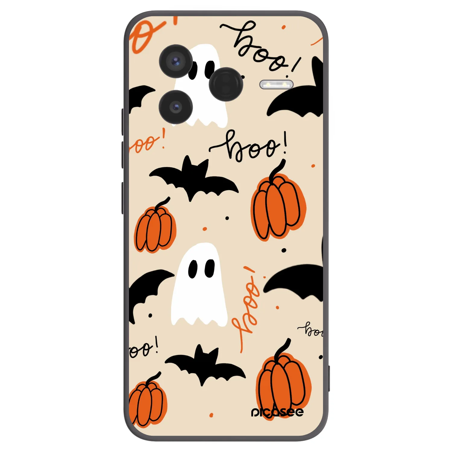 Picasee Xiaomi Poco F7 Pro 5G Hülle - Schwarzes Silikon - Halloween 26