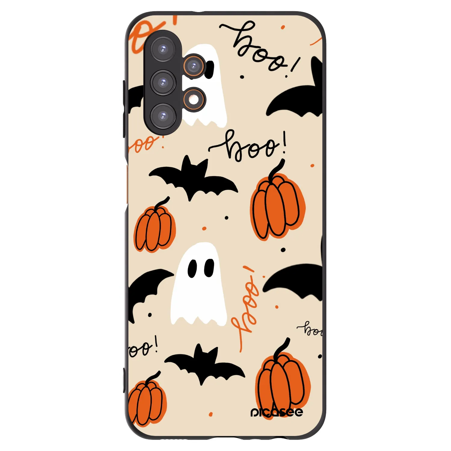 Picasee Samsung Galaxy A13 5G Hülle - Schwarzes Silikon - Halloween 26