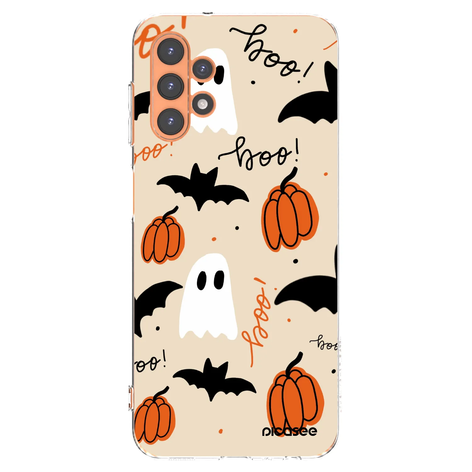 Picasee Samsung Galaxy A13 5G Hülle - Transparentes Silikon - Halloween 26