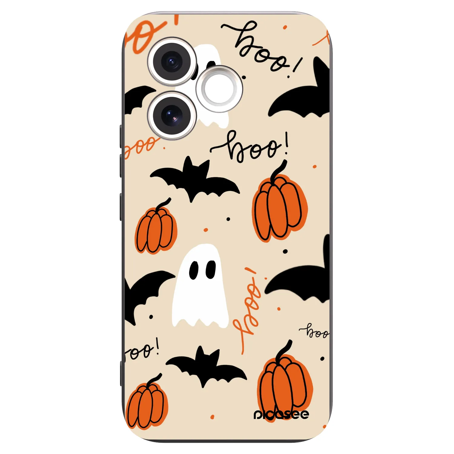 Picasee Honor 600 Lite Hülle - Schwarzes Silikon - Halloween 26
