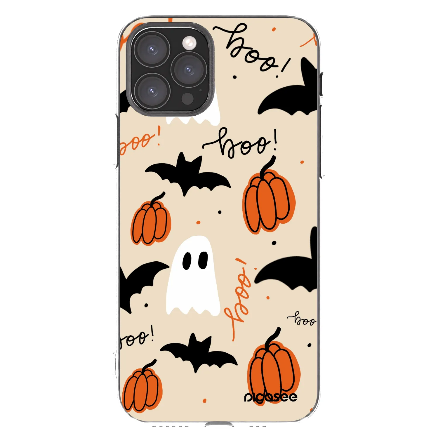 Picasee Apple iPhone 11 Pro Hülle - Transparentes Silikon - Halloween 26