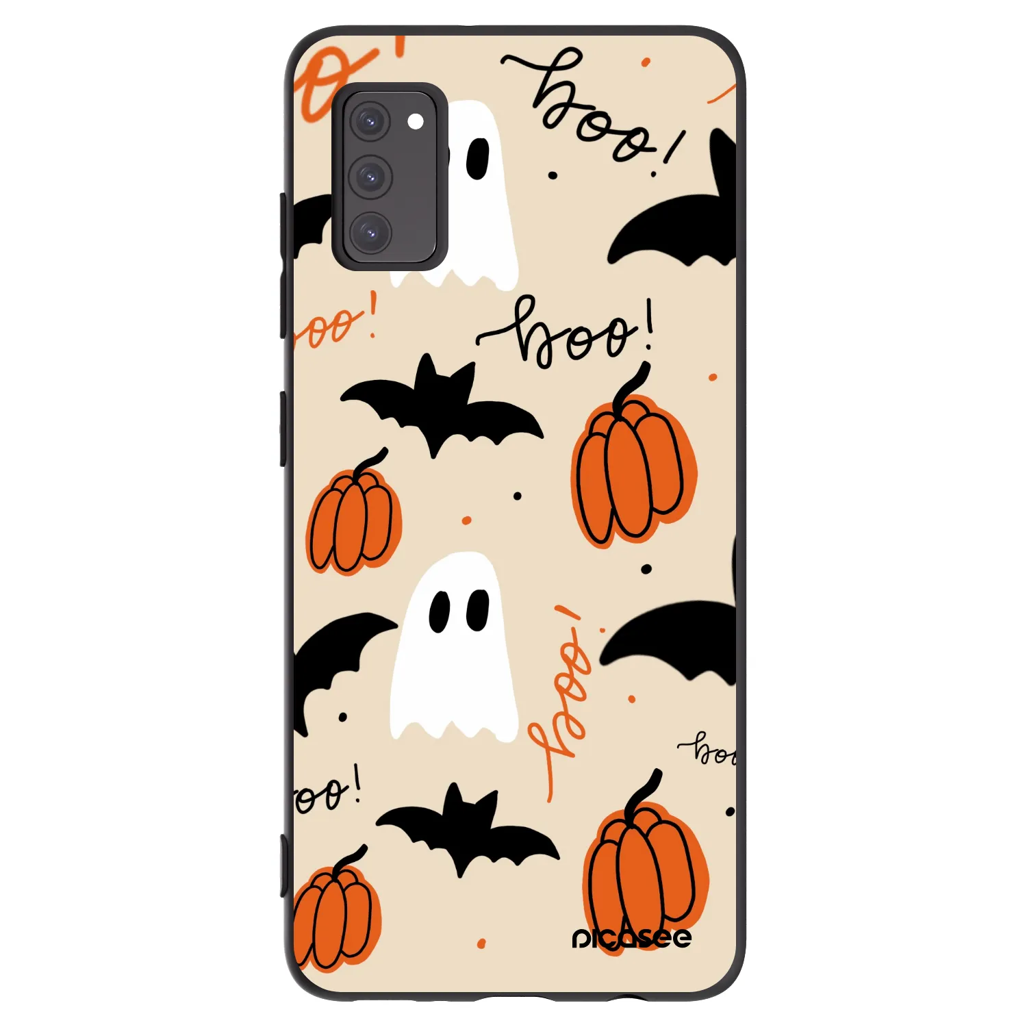 Picasee Samsung Galaxy A41 A415F Hülle - Schwarzes Silikon - Halloween 26