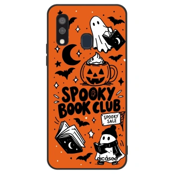 Hülle für Samsung Galaxy A40 A405F - Spooky book club