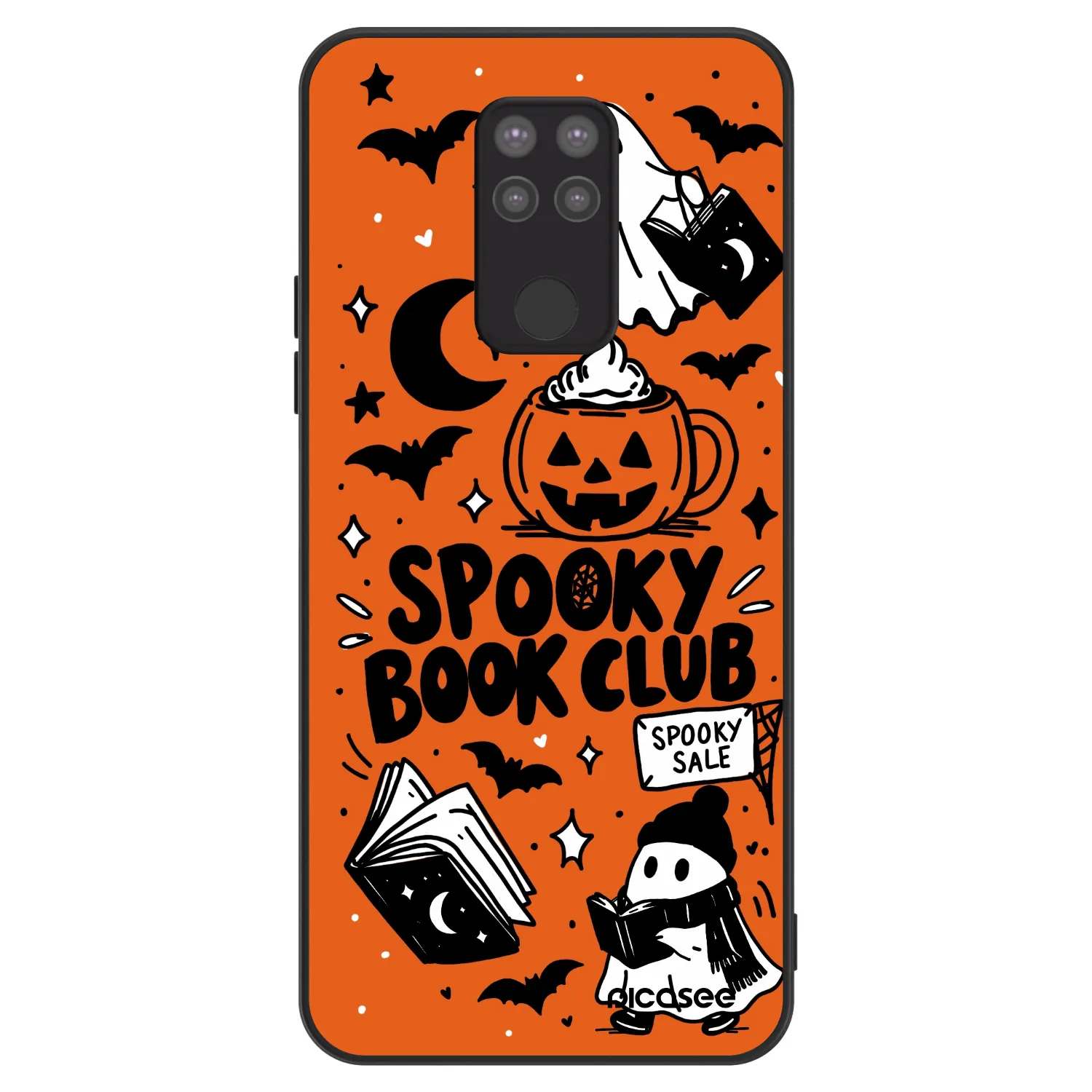 Picasee ULTIMATE CASE für Xiaomi Redmi Note 9 - Spooky book club