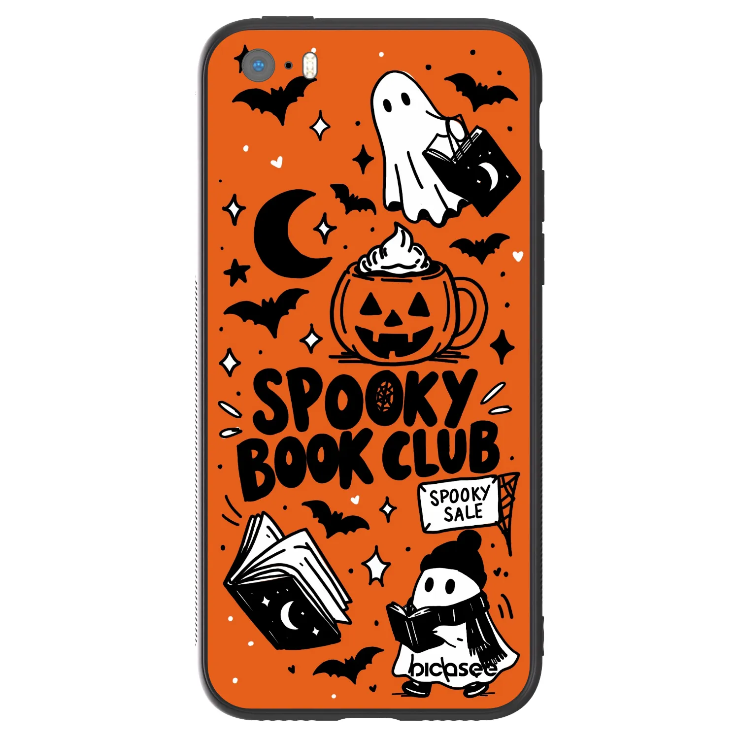 Picasee ULTIMATE CASE für Apple iPhone 5/5S/SE - Spooky book club