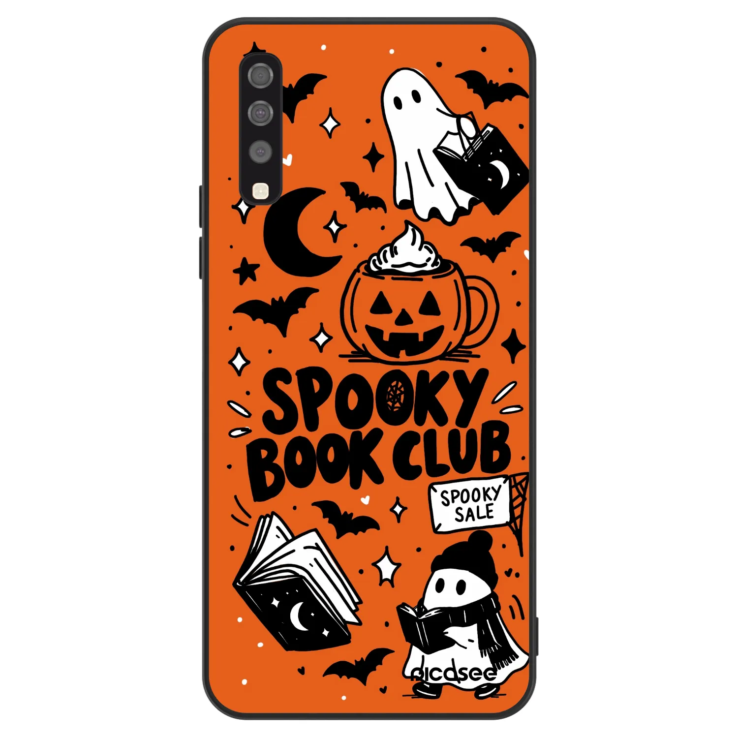 Picasee ULTIMATE CASE für Samsung Galaxy A70 A705F - Spooky book club