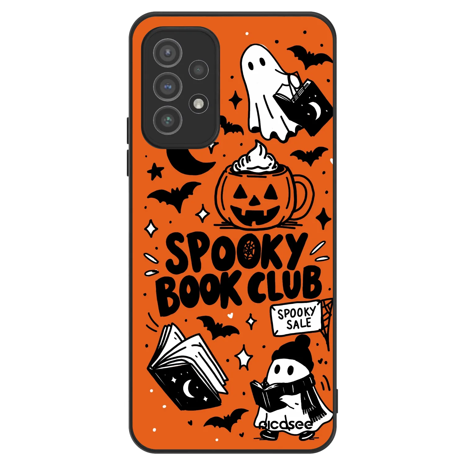 Picasee ULTIMATE CASE für Samsung Galaxy A72 A725F - Spooky book club