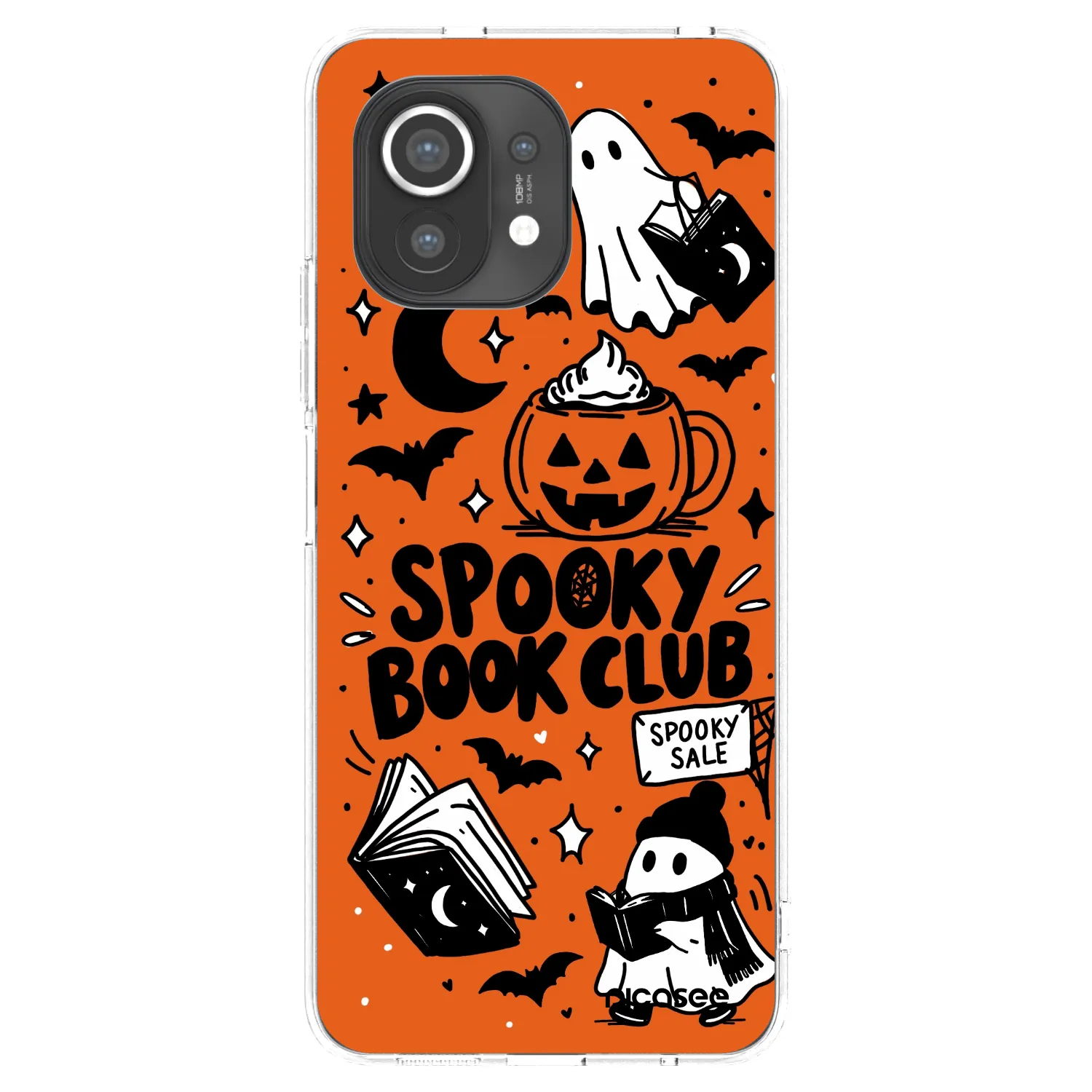 Picasee Xiaomi Mi 11 Hülle - Transparentes Silikon - Spooky book club