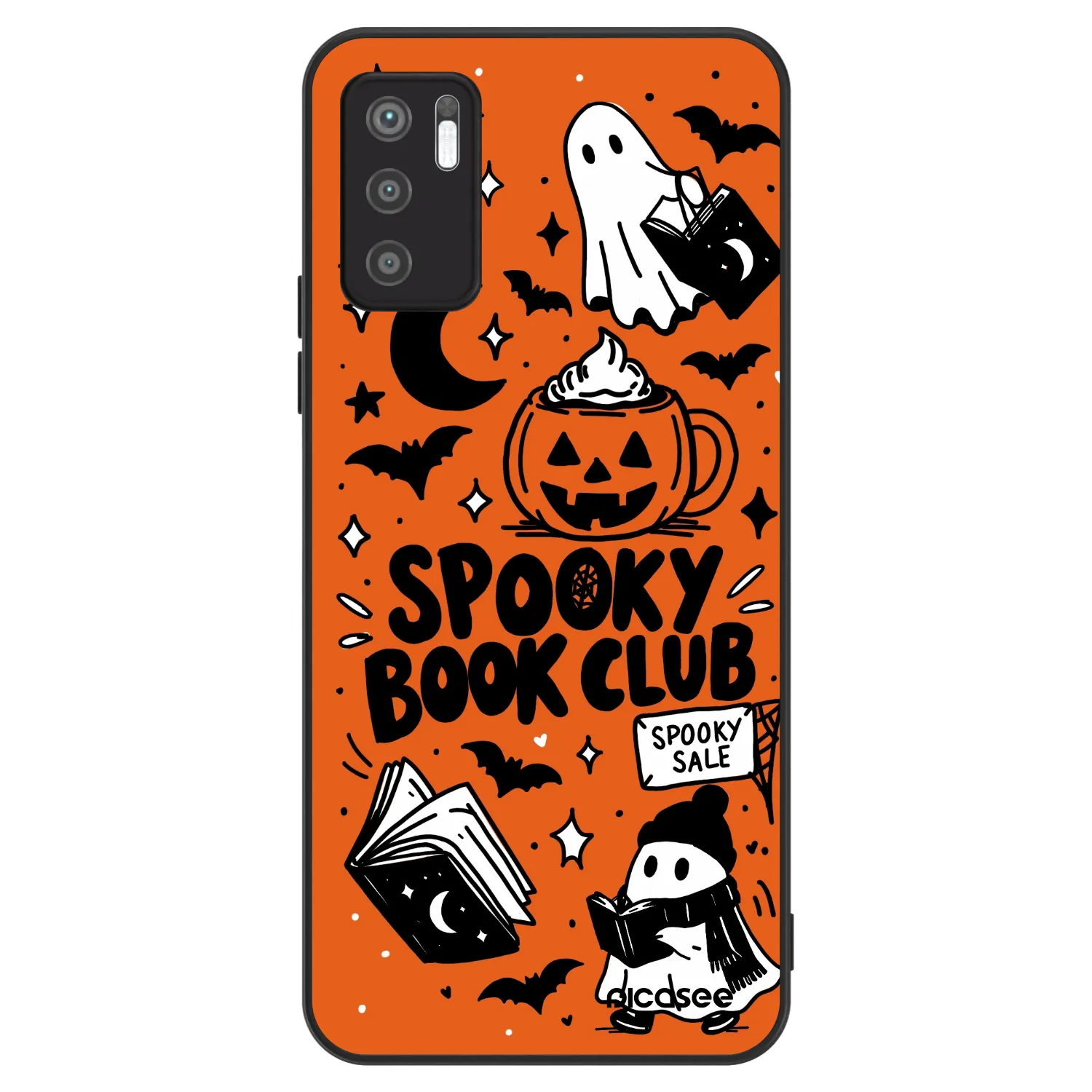 Picasee ULTIMATE CASE für Xiaomi Redmi Note 10 5G - Spooky book club