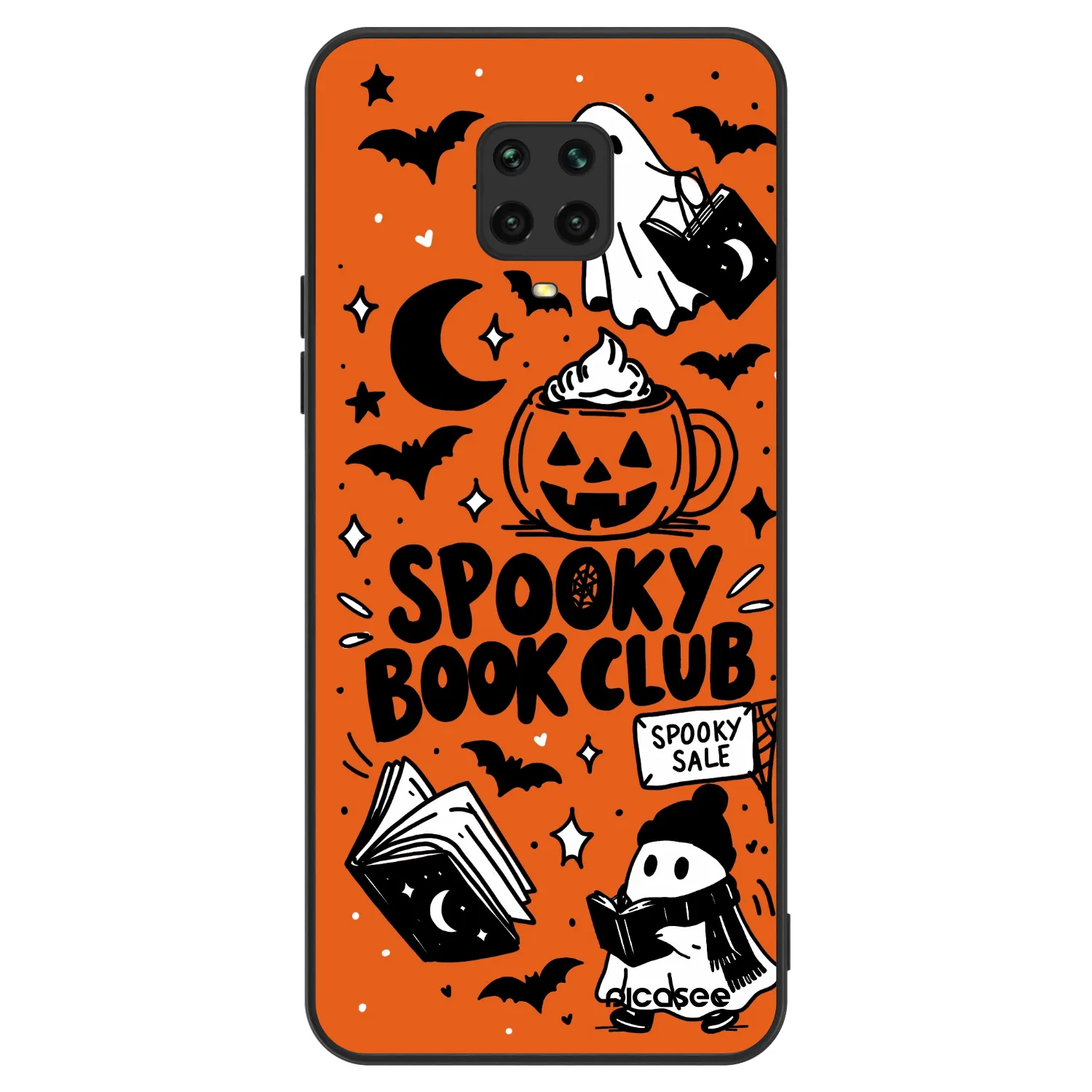 Picasee ULTIMATE CASE für Xiaomi Redmi Note 9S - Spooky book club