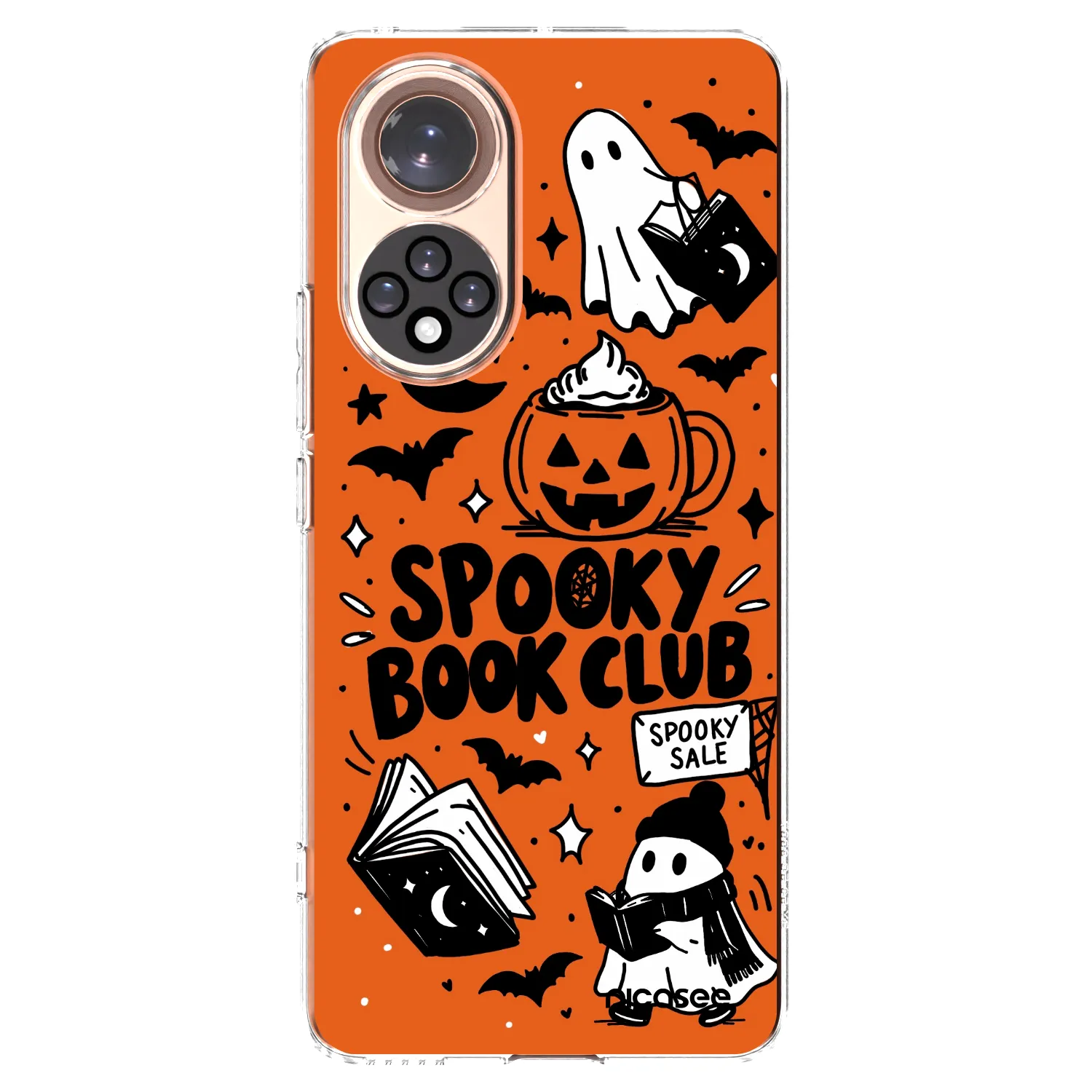 Picasee Honor 50 5G Hülle - Transparentes Silikon - Spooky book club