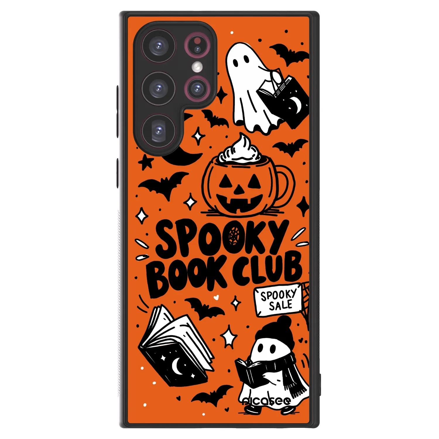 Picasee ULTIMATE CASE für Samsung Galaxy S22 Ultra 5G - Spooky book club