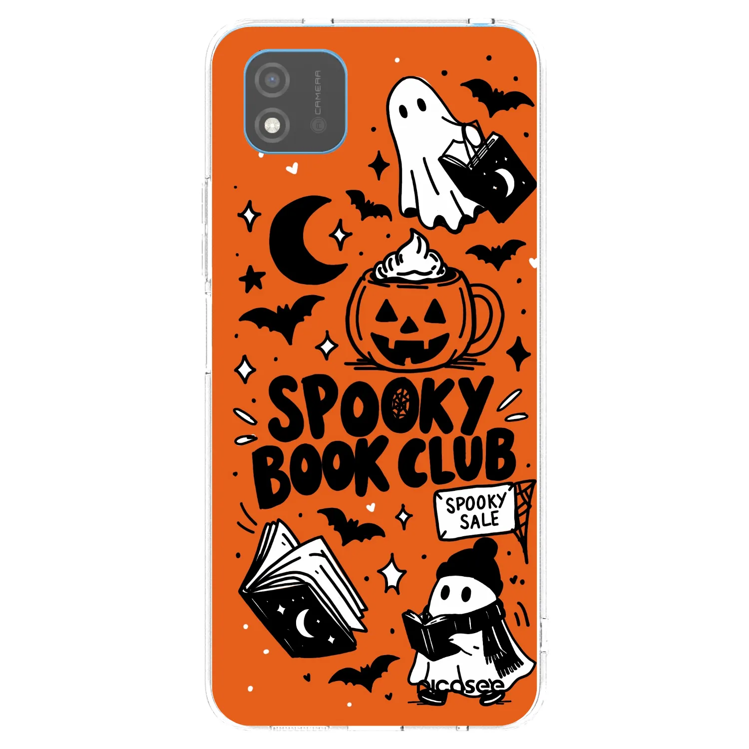 Picasee Realme C11 (2021) Hülle - Transparentes Silikon - Spooky book club