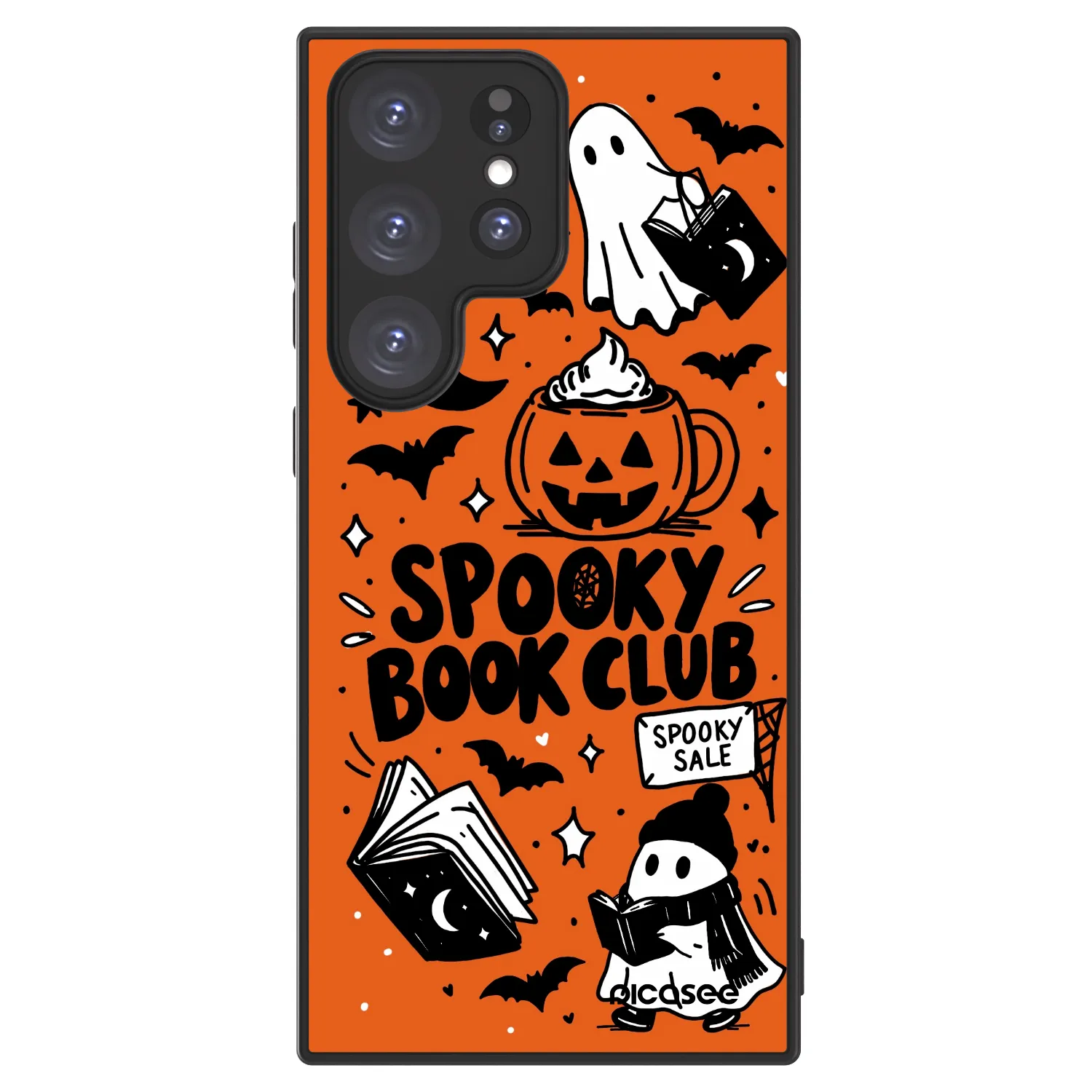 Picasee ULTIMATE CASE für Samsung Galaxy S23 Ultra 5G - Spooky book club