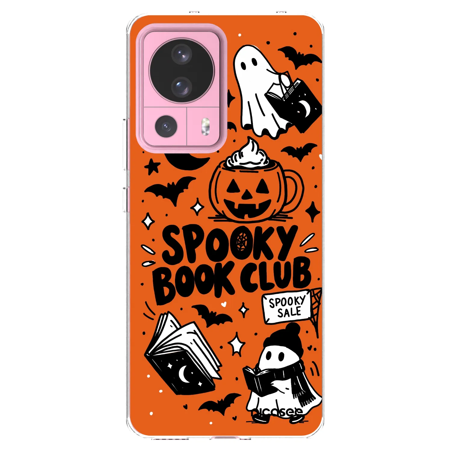 Picasee Xiaomi 13 Lite Hülle - Transparentes Silikon - Spooky book club
