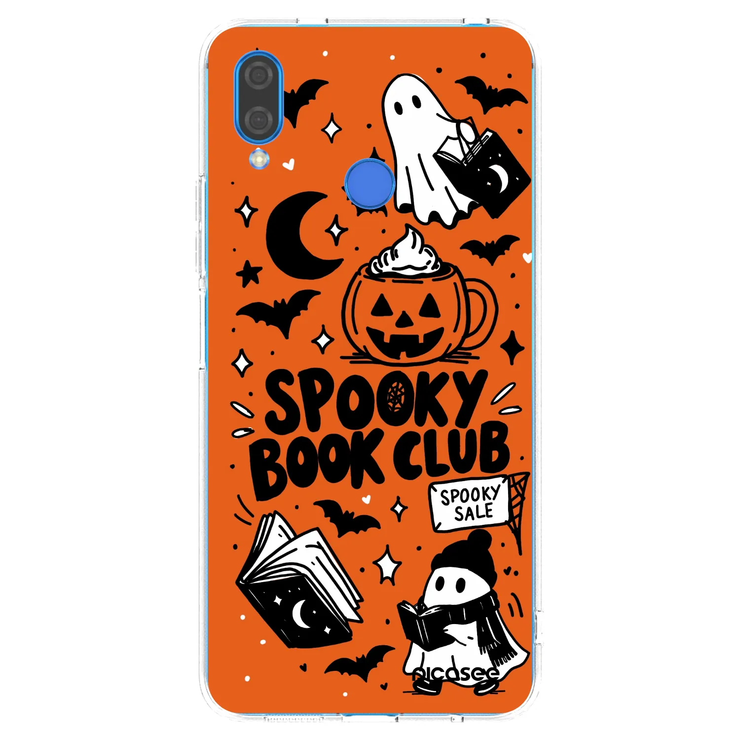 Picasee Huawei Nova 3i Hülle - Transparentes Silikon - Spooky book club