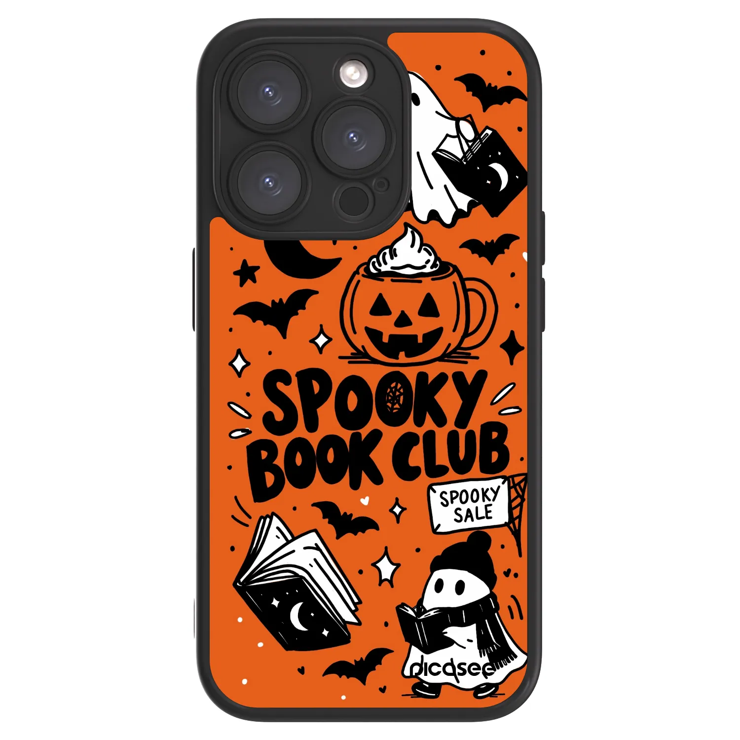 Picasee ULTIMATE CASE MagSafe für Apple iPhone 15 Pro - Spooky book club
