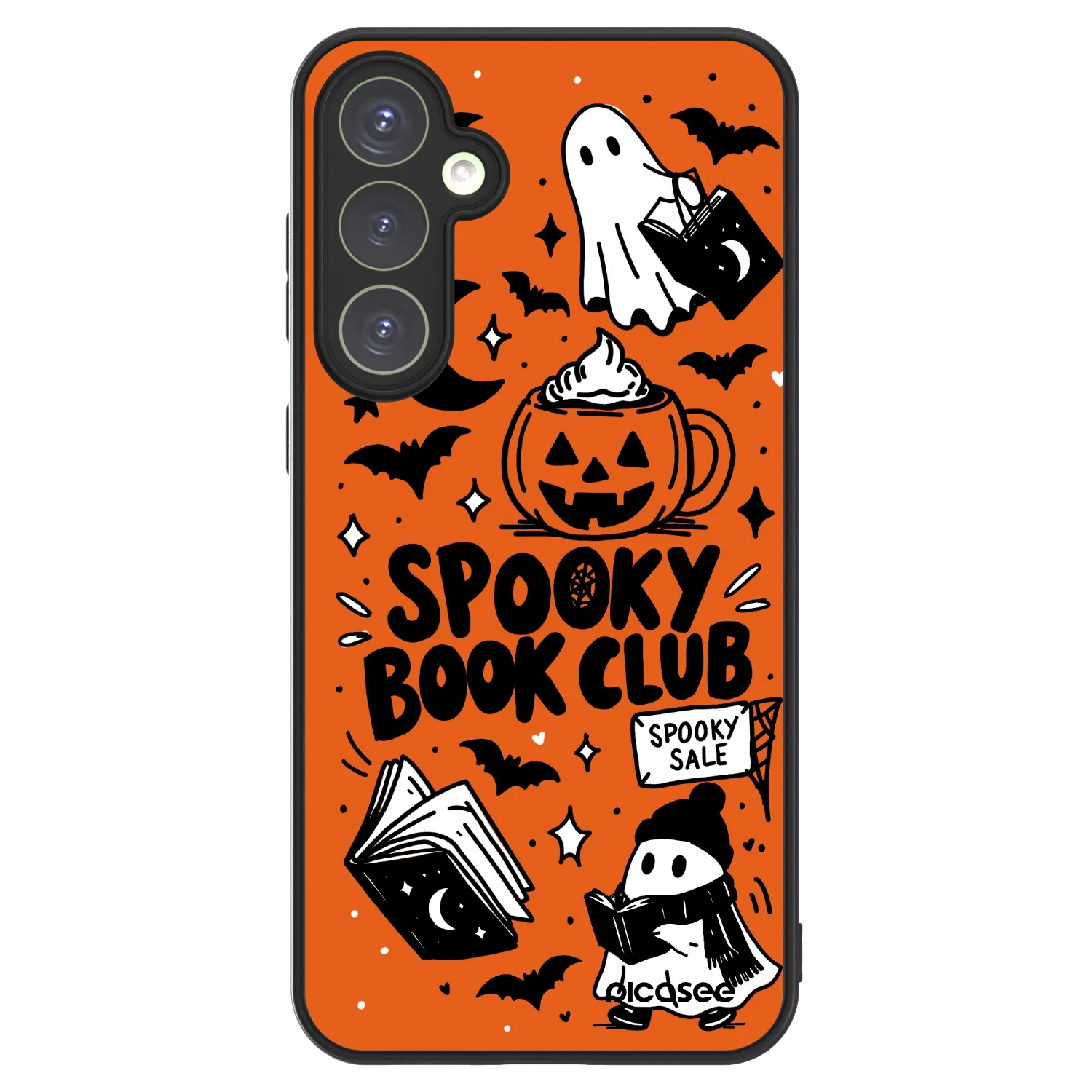 Picasee ULTIMATE CASE PowerShare für Samsung Galaxy S23 FE S711B - Spooky book club