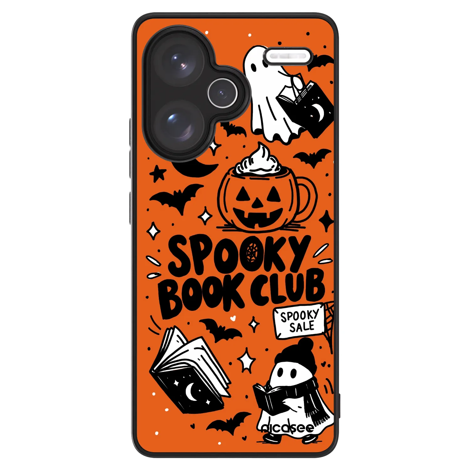 Picasee ULTIMATE CASE für Xiaomi Redmi Note 13 Pro+ 5G - Spooky book club