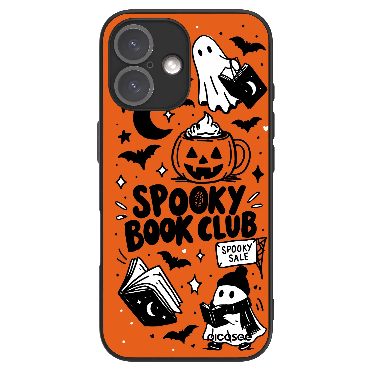 Picasee ULTIMATE CASE MagSafe für Apple iPhone 16 - Spooky book club