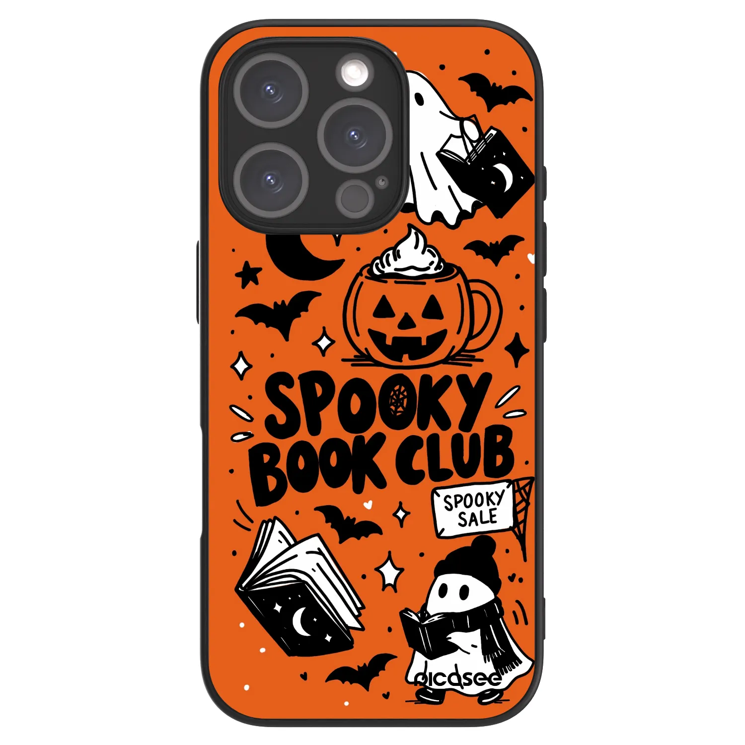 Picasee ULTIMATE CASE für Apple iPhone 16 Pro - Spooky book club