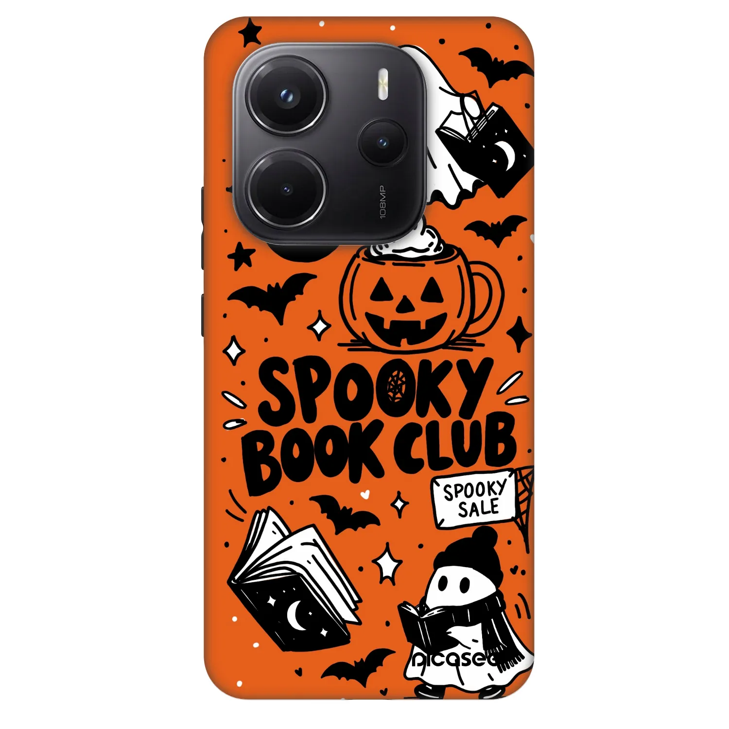 Picasee Fashion Case für Xiaomi Redmi Note 14 5G - Spooky book club