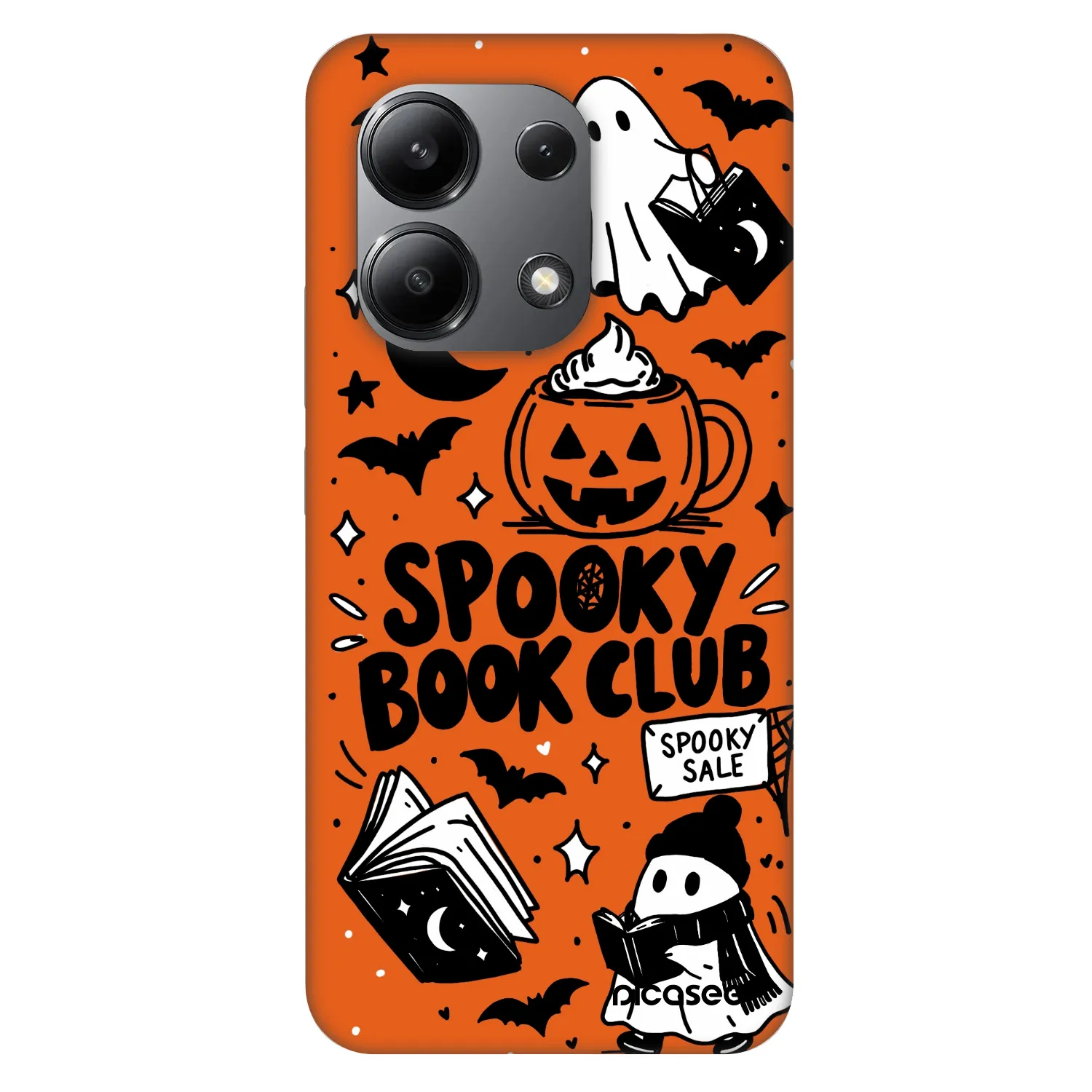 Picasee Fashion Case für Xiaomi Redmi Note 13 4G - Spooky book club