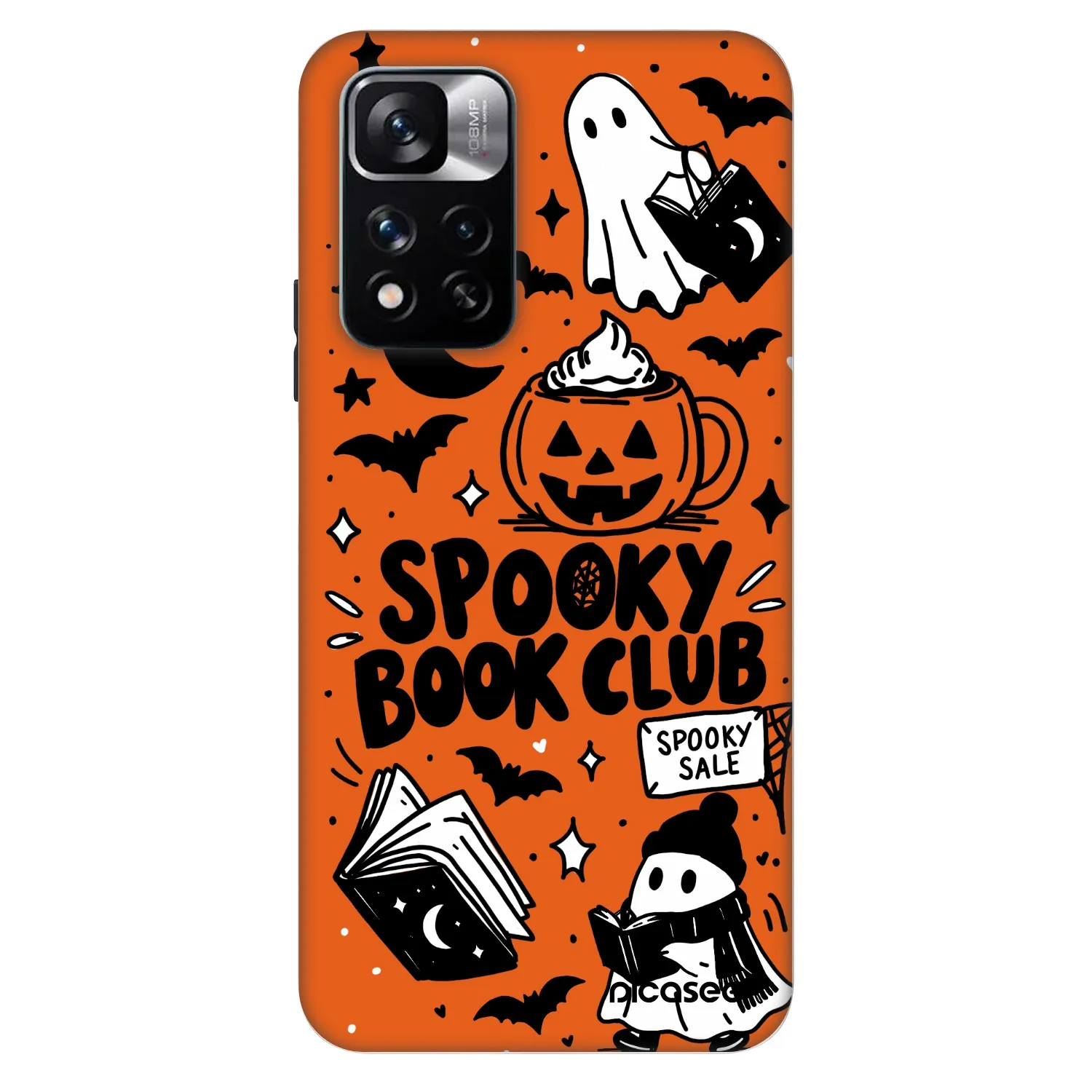 Picasee Fashion Case für Xiaomi Redmi Note 11 Pro - Spooky book club