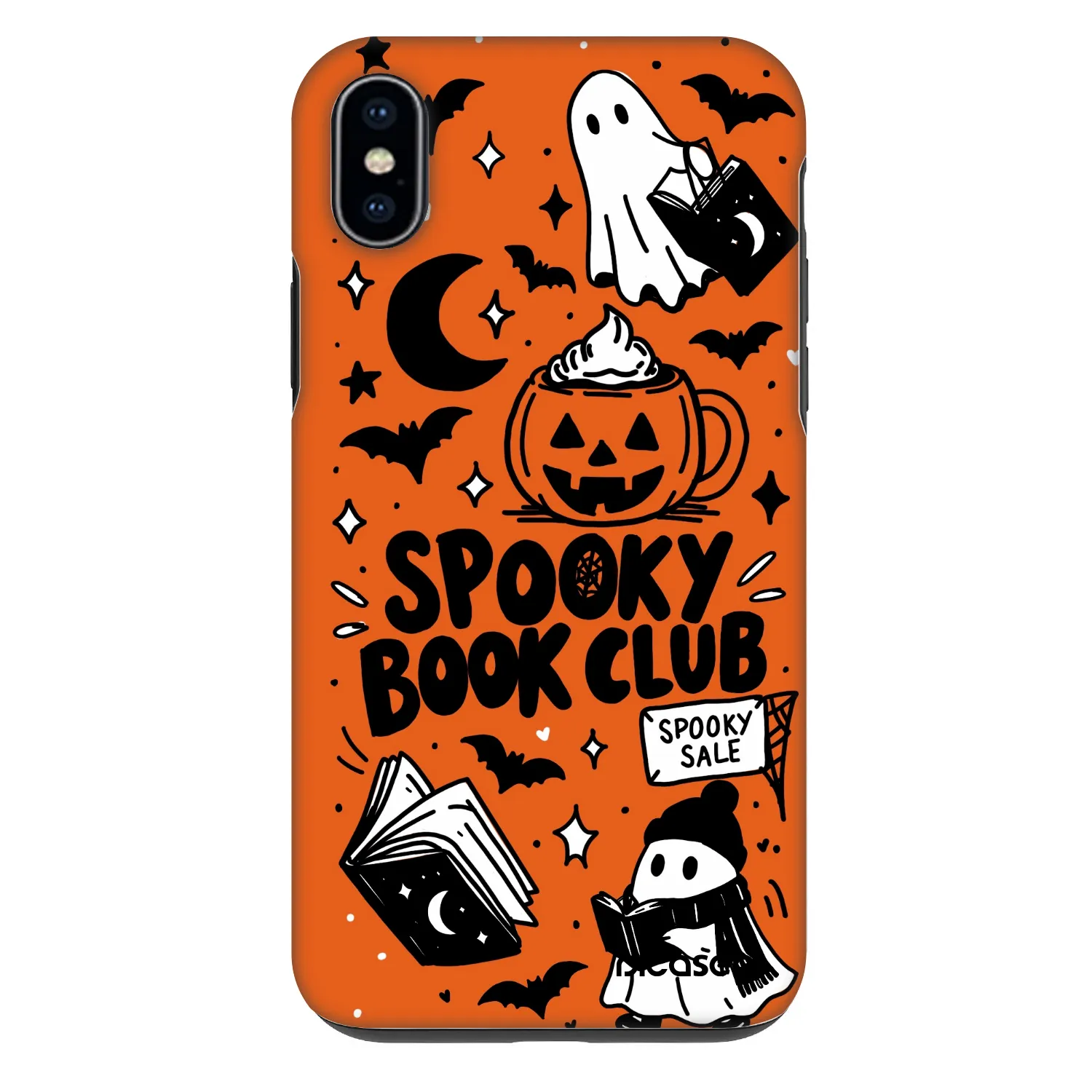 Picasee Fashion Case für Apple iPhone XS Max - Spooky book club