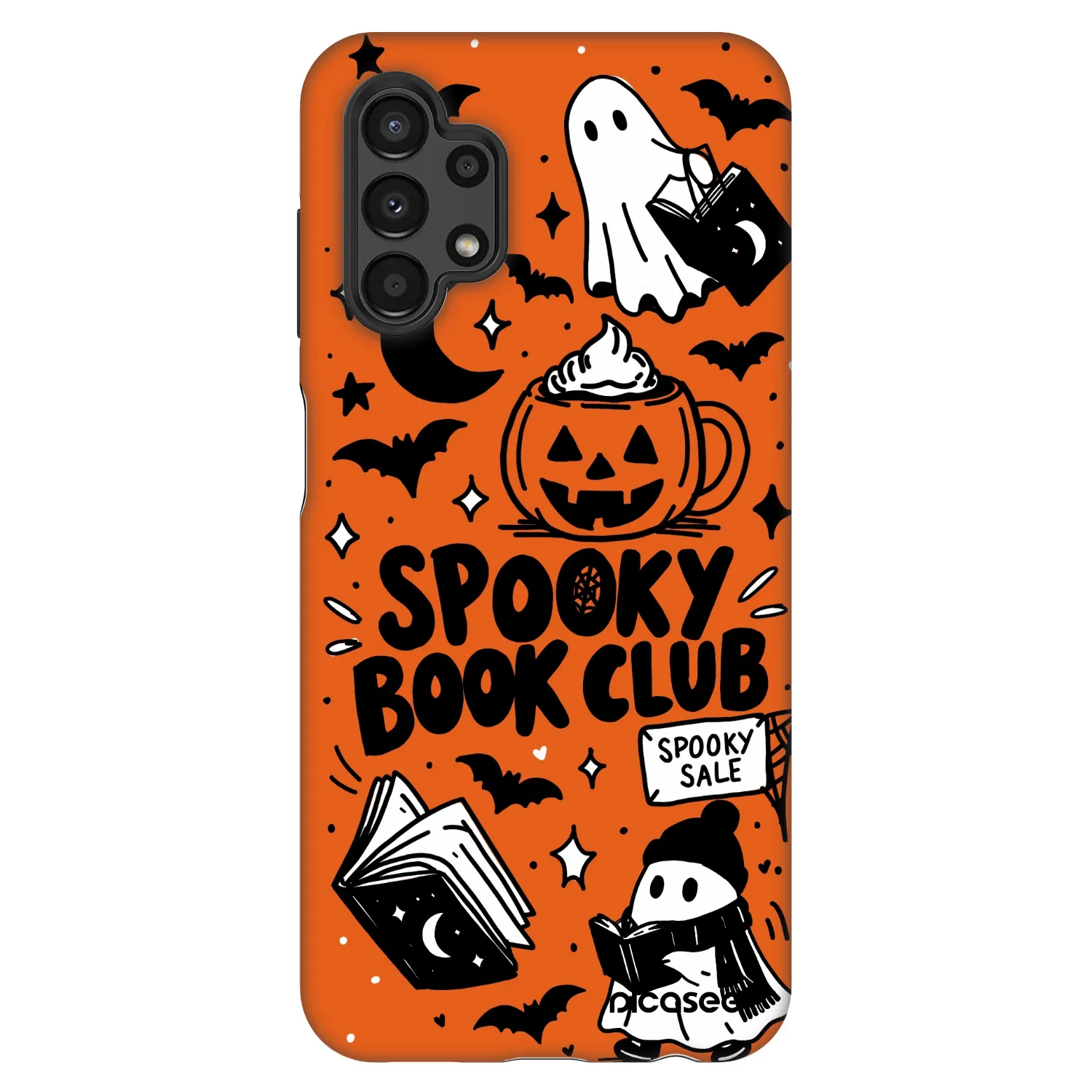 Picasee Fashion Case für Samsung Galaxy A13 4G A135 - Spooky book club