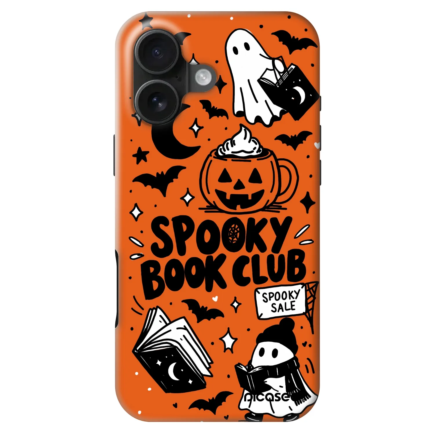 Picasee Fashion Case MagSafe für Apple iPhone 16 - Spooky book club