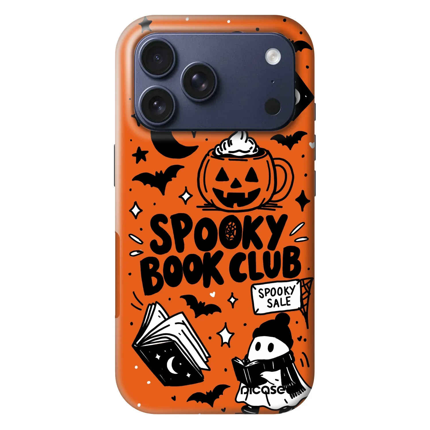 Picasee Fashion Case MagSafe für Apple iPhone 17 Pro - Spooky book club