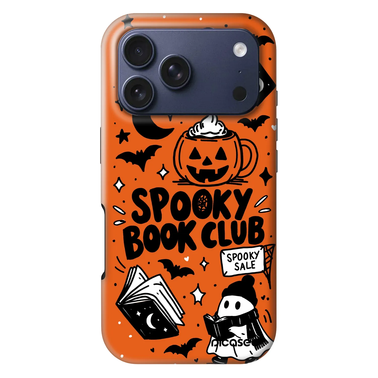 Picasee Fashion Case MagSafe für Apple iPhone 18 Pro - Spooky book club